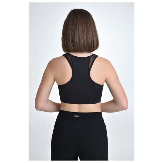 Target Γυναικείο μπουστάκι Scuba & Sheer Fabric Sports Bra "Mind" Target Γυναικείο μπουστάκι Scuba & Sheer Fabric Sports Bra "Mind"